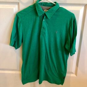 Volcom Green Polo. SZ XL ((16)